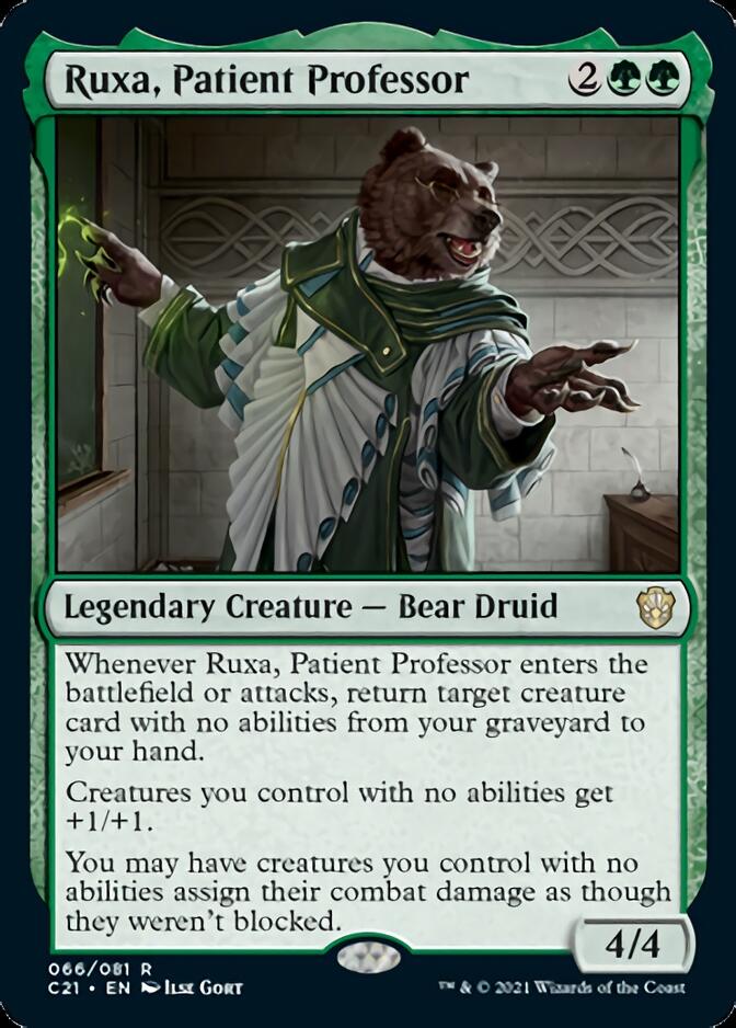 Ruxa, Patient Professor [Commander 2021] | Good Games Cannington