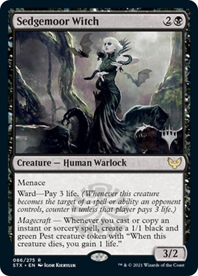 Sedgemoor Witch (Promo Pack) [Strixhaven: School of Mages Promos] | Good Games Cannington