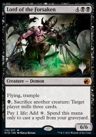 Lord of the Forsaken (Promo Pack) [Innistrad: Midnight Hunt Promos] | Good Games Cannington