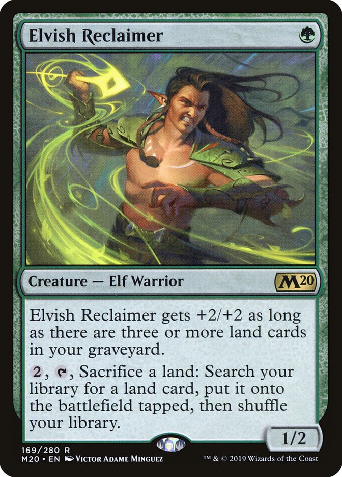 Elvish Reclaimer [Core Set 2020] | Good Games Cannington
