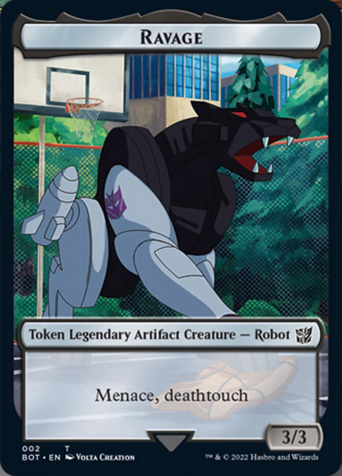 Powerstone // Ravage Double-Sided Token [The Brothers' War Tokens] | Good Games Cannington
