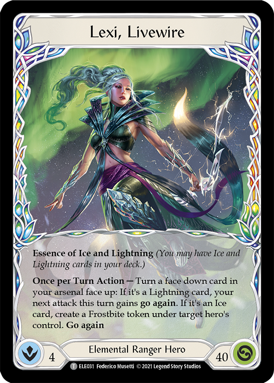 Lexi, Livewire // Rosetta Thorn [ELE031] (Tales of Aria)  1st Edition Normal | Good Games Cannington