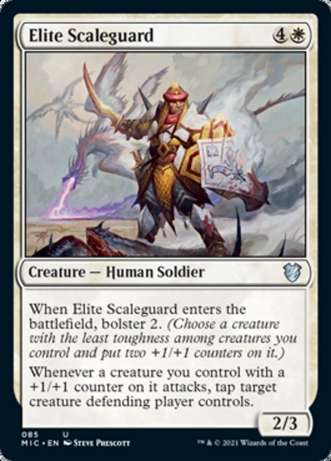 Elite Scaleguard [Innistrad: Midnight Hunt Commander] | Good Games Cannington