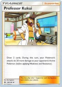 Professor Kukui (128/149) (Ice Path FTW - Zachary Bokhari) [World Championships 2017] | Good Games Cannington