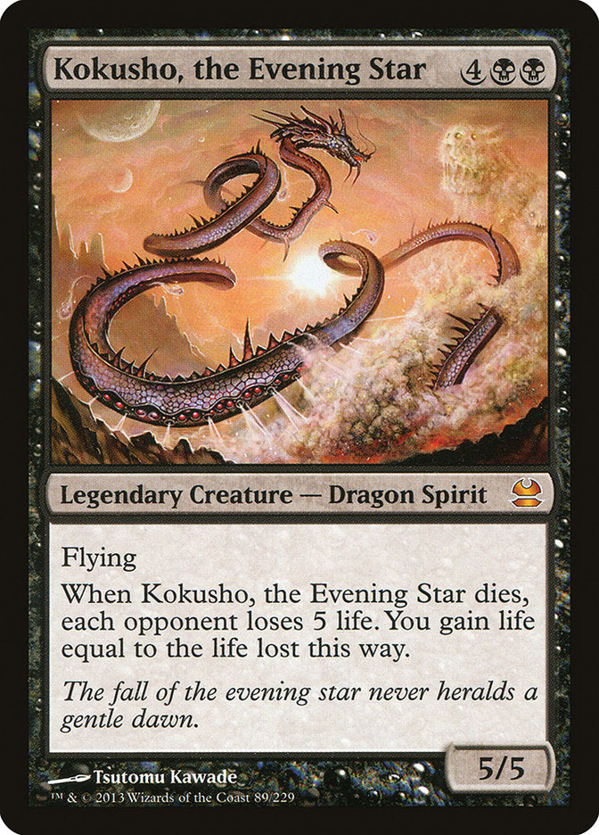 Kokusho, the Evening Star [Modern Masters] | Good Games Cannington