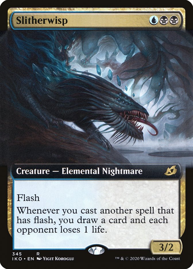 Slitherwisp (Extended Art) [Ikoria: Lair of Behemoths] | Good Games Cannington