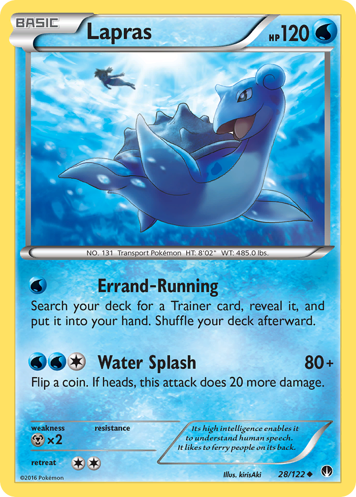 Lapras (28/122) [XY: BREAKpoint] | Good Games Cannington