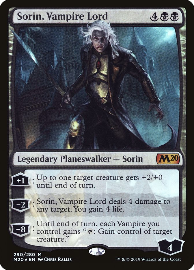 Sorin, Vampire Lord [Core Set 2020] | Good Games Cannington