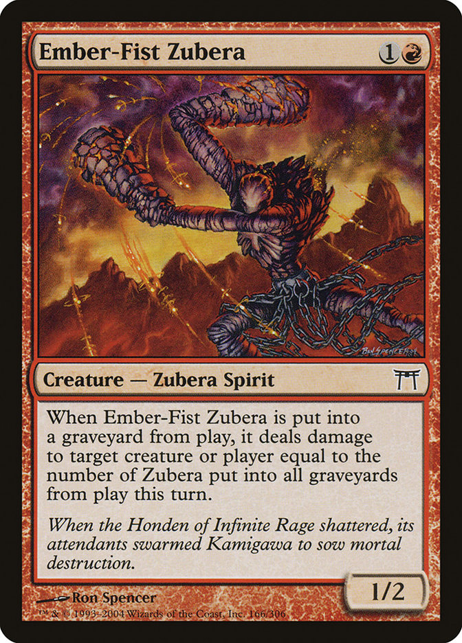 Ember-Fist Zubera [Champions of Kamigawa] | Good Games Cannington