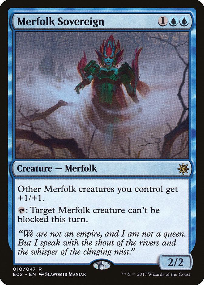 Merfolk Sovereign [Explorers of Ixalan] | Good Games Cannington