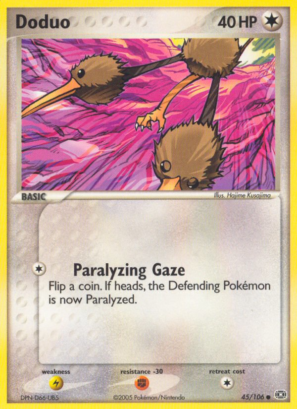 Doduo (45/106) [EX: Emerald] | Good Games Cannington