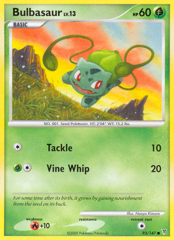 Bulbasaur (93/147) [Platinum: Supreme Victors] | Good Games Cannington