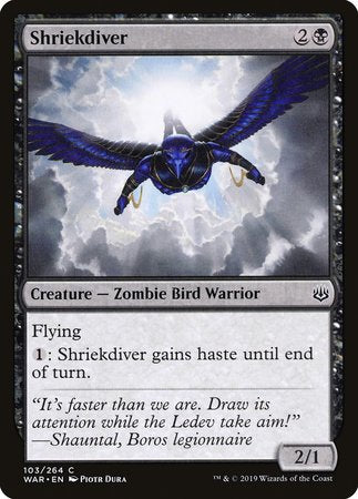 Shriekdiver [War of the Spark] | Good Games Cannington