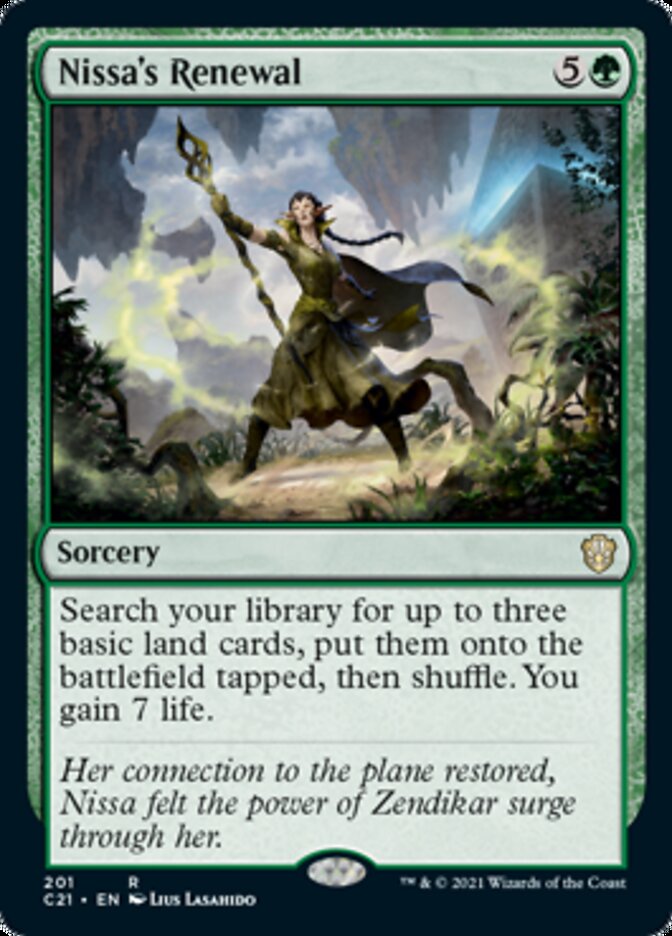Nissa's Renewal [Commander 2021] | Good Games Cannington