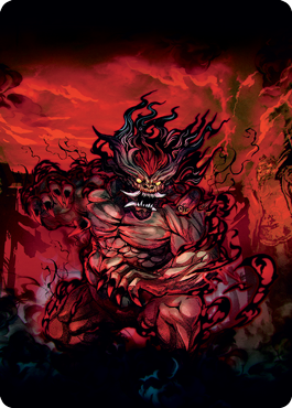 Vessel of the All-Consuming Art Card [Kamigawa: Neon Dynasty Art Series] | Good Games Cannington