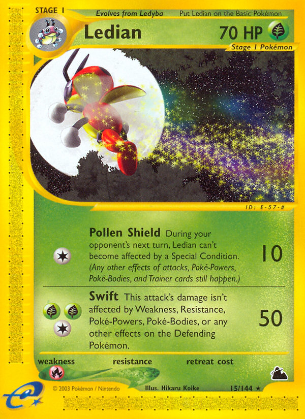 Ledian (15/144) [Skyridge] | Good Games Cannington