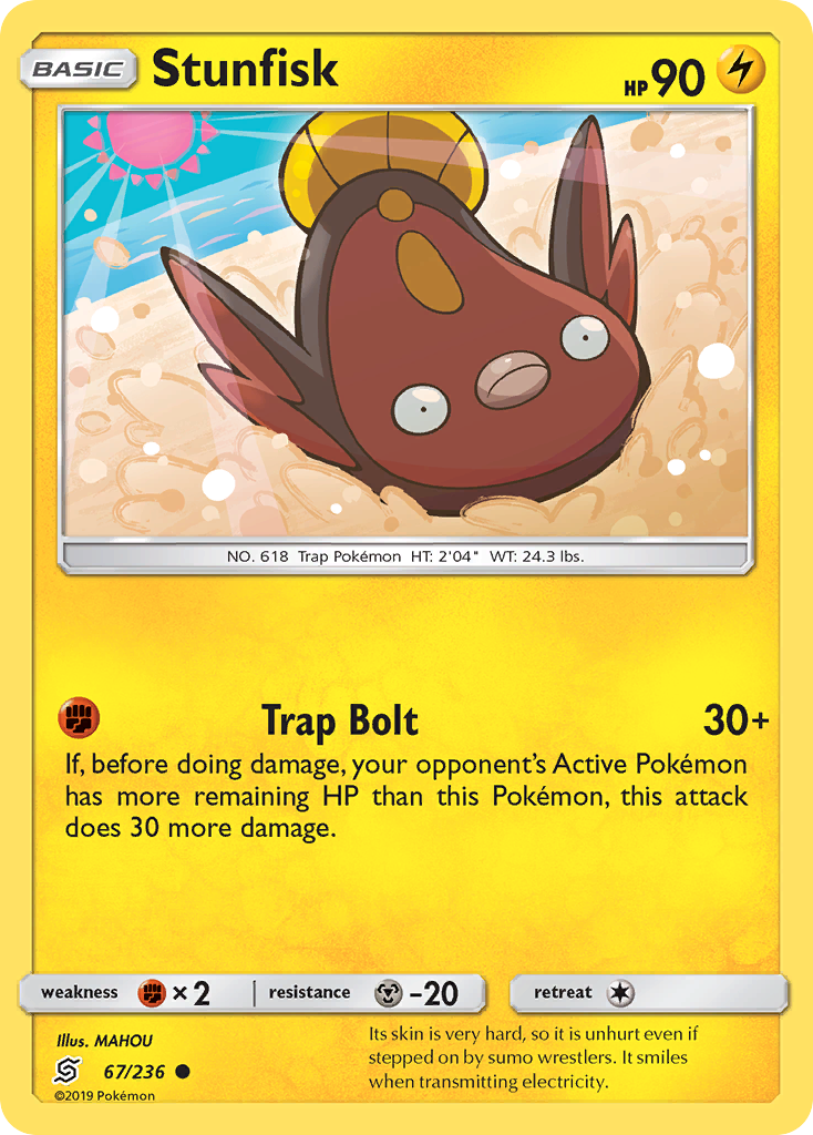 Stunfisk (67/236) [Sun & Moon: Unified Minds] | Good Games Cannington