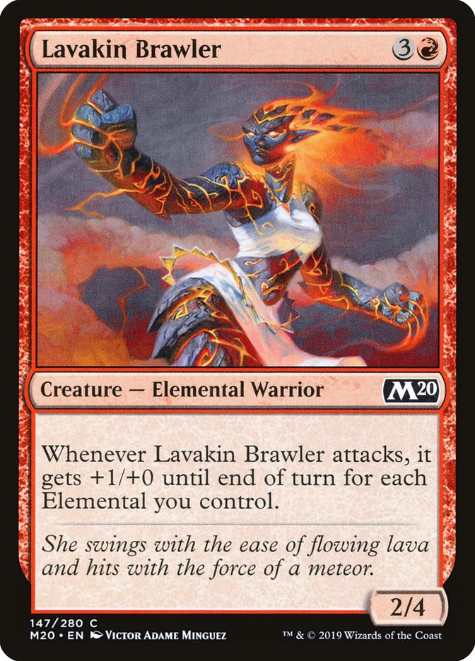 Lavakin Brawler [Core Set 2020] | Good Games Cannington