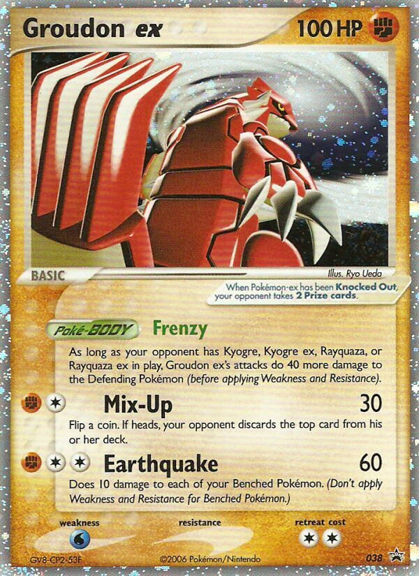 Groudon ex (038) [Nintendo: Black Star Promos] | Good Games Cannington
