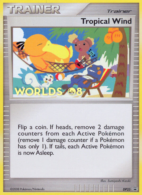 Tropical Wind (DP25) (Worlds 2008) [Diamond & Pearl: Black Star Promos] | Good Games Cannington