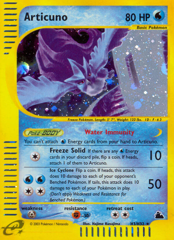 Articuno (H3/H32) [Skyridge] | Good Games Cannington