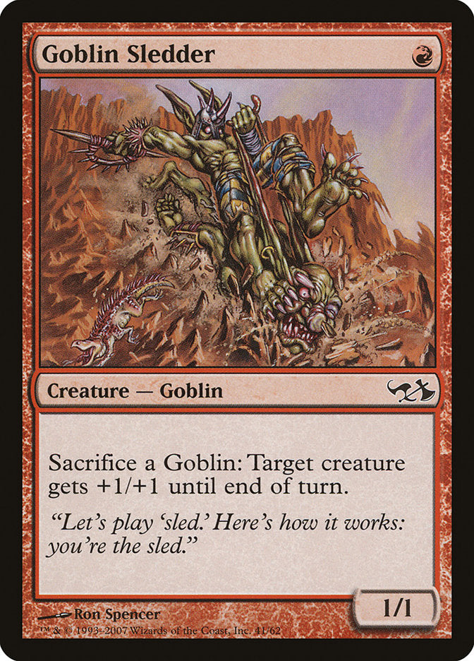 Goblin Sledder [Duel Decks: Elves vs. Goblins] | Good Games Cannington