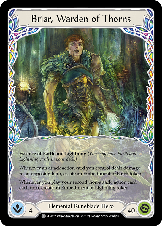 Briar // Frostbite [ELE063] (Tales of Aria)  1st Edition Normal | Good Games Cannington