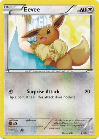 Eevee (21/30) [XY: Trainer Kit - Sylveon] | Good Games Cannington