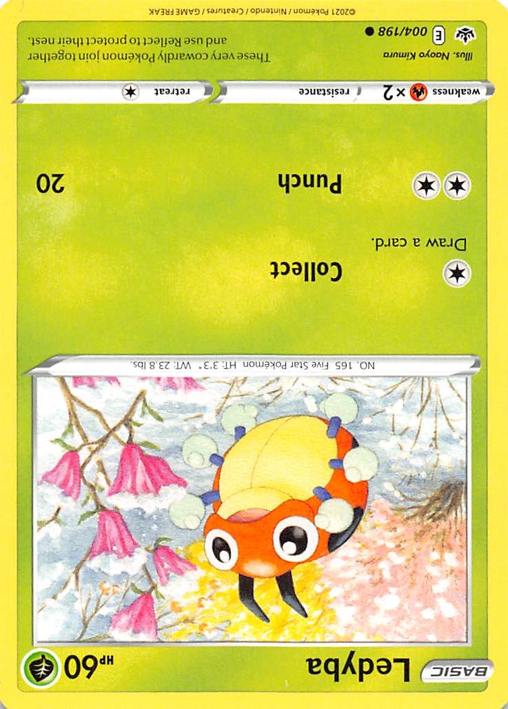 Ledyba (004/198) [Sword & Shield: Chilling Reign] | Good Games Cannington