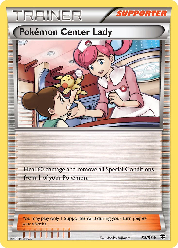 Pokemon Center Lady (68/83) [XY: Generations] | Good Games Cannington