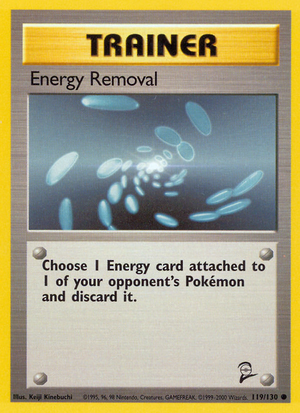 Energy Removal (119/130) [Base Set 2] | Good Games Cannington