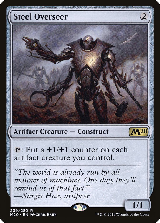 Steel Overseer [Core Set 2020] | Good Games Cannington
