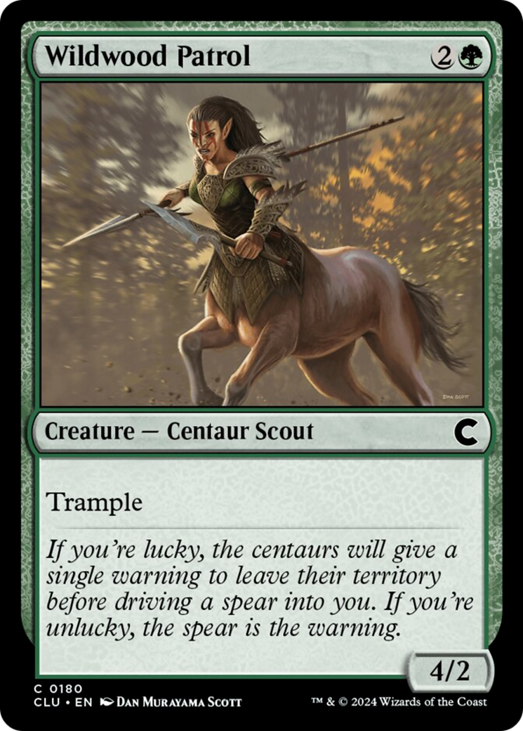 Wildwood Patrol [Ravnica: Clue Edition] | Good Games Cannington