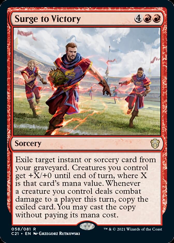 Surge to Victory [Commander 2021] | Good Games Cannington