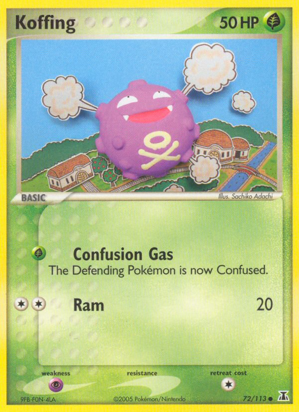 Koffing (72/113) [EX: Delta Species] | Good Games Cannington