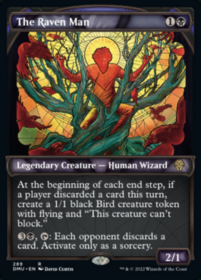 The Raven Man (Showcase) [Dominaria United] | Good Games Cannington