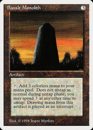 Basalt Monolith [Summer Magic / Edgar] | Good Games Cannington