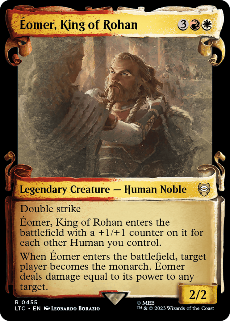 Eomer, King of Rohan [The Lord of the Rings: Tales of Middle-Earth Commander Showcase Scrolls] | Good Games Cannington