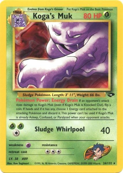 Koga's Muk (26/132) [Gym Challenge Unlimited] | Good Games Cannington