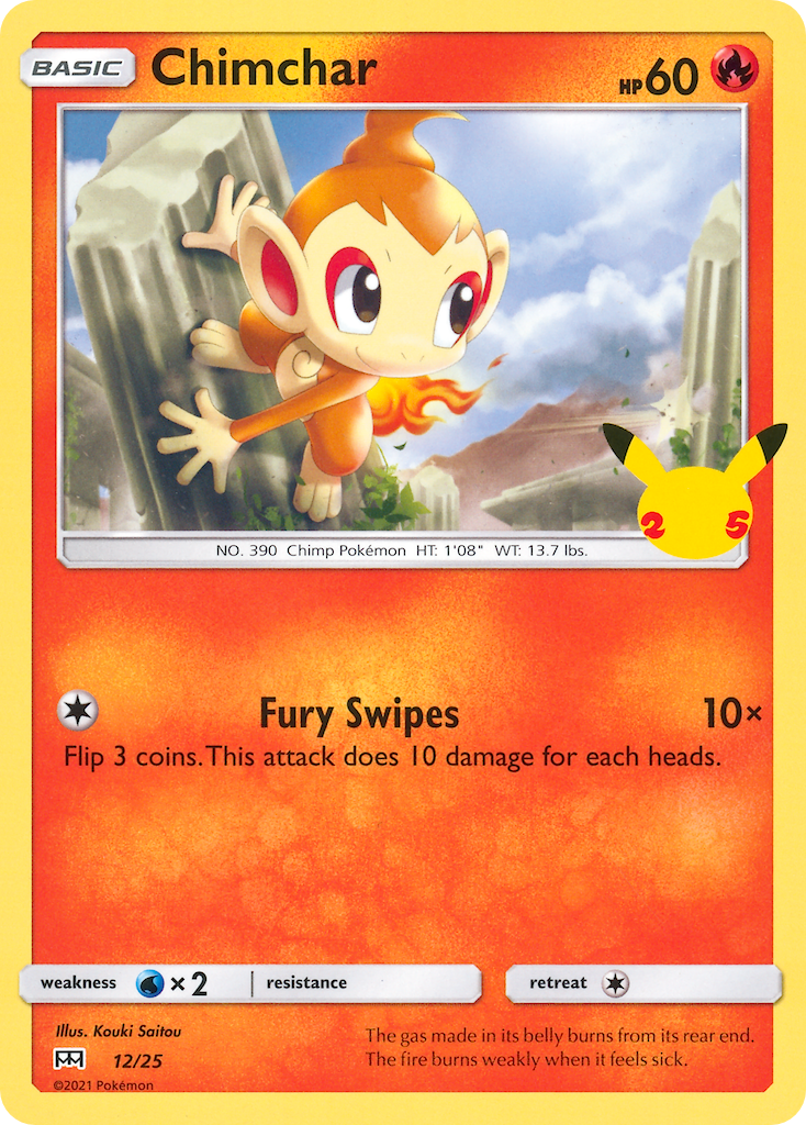 Chimchar (12/25) [McDonald's 25th Anniversary] | Good Games Cannington