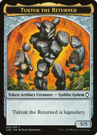 Tuktuk the Returned Token [Commander Anthology Volume II Tokens] | Good Games Cannington