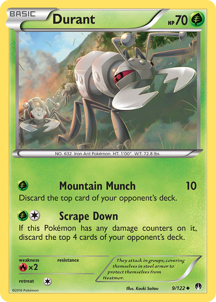 Durant (9/122) [XY: BREAKpoint] | Good Games Cannington