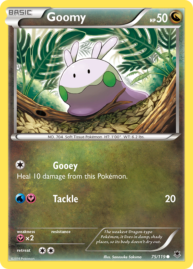 Goomy (75/119) [XY: Phantom Forces] | Good Games Cannington