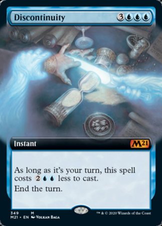 Discontinuity (Extended Art) [Core Set 2021] | Good Games Cannington