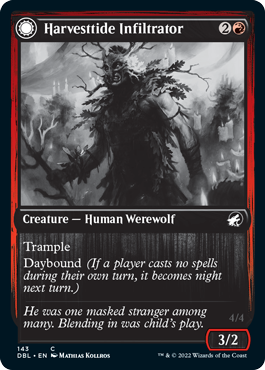 Harvesttide Infiltrator // Harvesttide Assailant [Innistrad: Double Feature] | Good Games Cannington