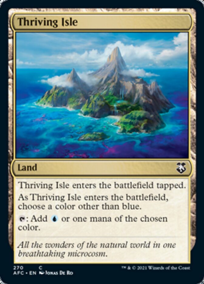 Thriving Isle [Dungeons & Dragons: Adventures in the Forgotten Realms Commander] | Good Games Cannington