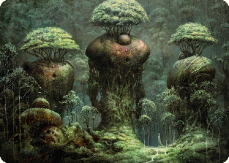 Forest Art Card [Dominaria United Art Series] | Good Games Cannington