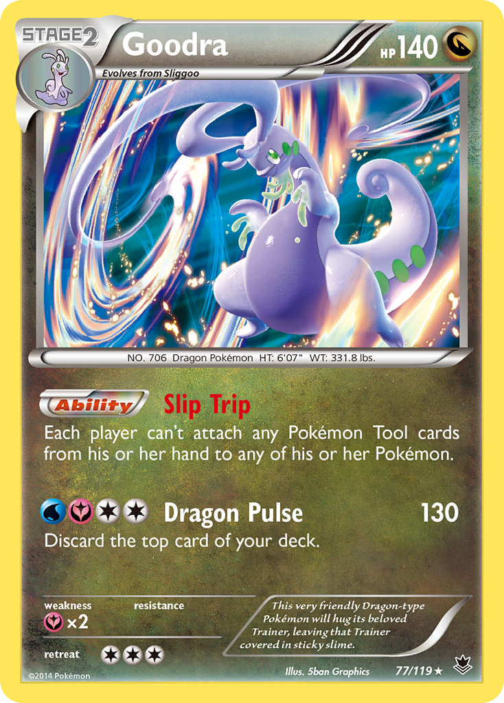 Goodra (77/119) [XY: Phantom Forces] | Good Games Cannington