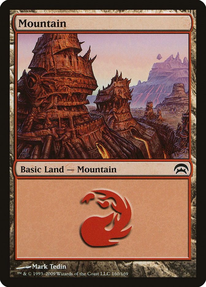Mountain (160) [Planechase] | Good Games Cannington