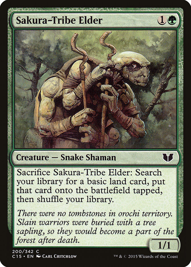 Sakura-Tribe Elder [Commander 2015] | Good Games Cannington